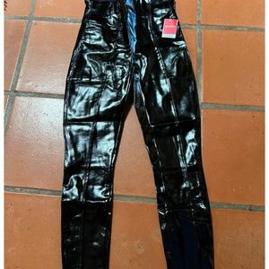 Spanx patent leggings (faux leather)